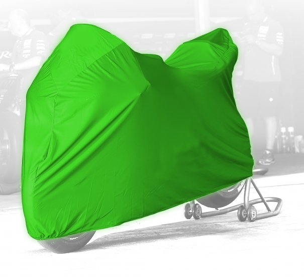 CAPIT - INDOOR MOTORCYCLE COVER "GREEN" - Click Image to Close
