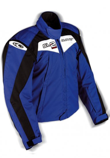 SL-2 Race Suit Over Jacket Blue (BT) Removable Sleeves - Click Image to Close
