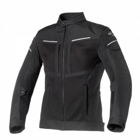 CLOVER Netstyle Summer Vented Windproof Jacket (N/N) Black - Click Image to Close