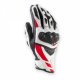 RSC-3 Cow Goat Short Leather Carbon Glove (Red Black White)