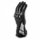 SR-2 Summer Vented Gloves (N/GR) Black Grey