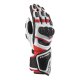 RS-8 Kangaroo Leather Race Track Glove (Red White)