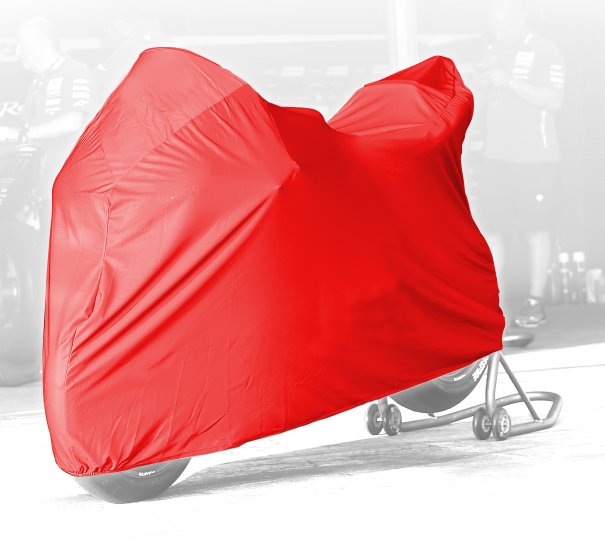 CAPIT - INDOOR MOTORCYCLE COVER "RED" - Click Image to Close