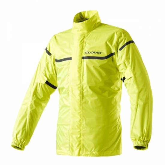 CLOVER Wet Jacket Pro WP < Fluro Yellow > waterproof - Click Image to Close