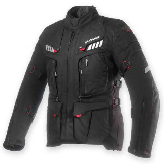 Crossover-3 WP "Airbag Ready" Jacket Black Waterproof - Click Image to Close