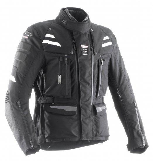 Crossover WP "Airbag Ready" Jacket (N) Black Waterproof - Click Image to Close