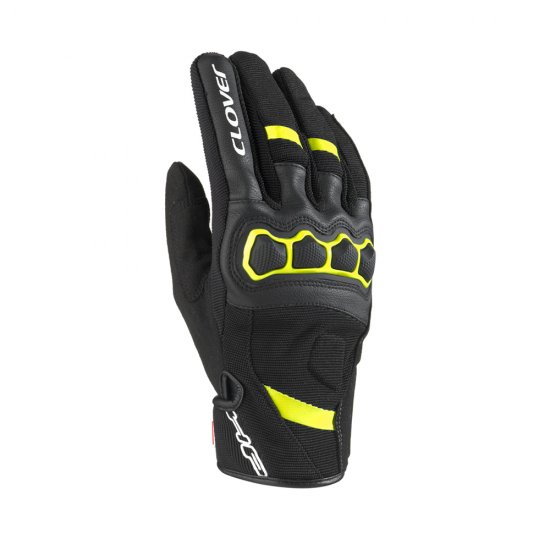 AIRTOUCH-2 Summer Mesh Glove (N) Black Fluro Yellow - Click Image to Close