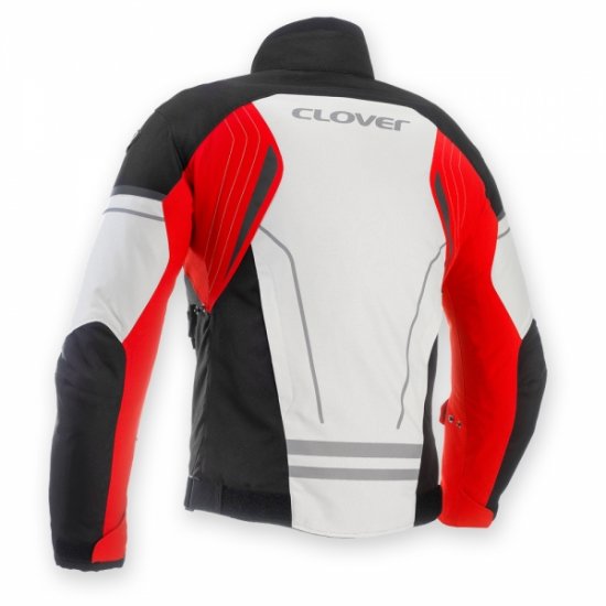 Interceptor WP 4 Jackets in 1 Grey Red Waterproof - Click Image to Close