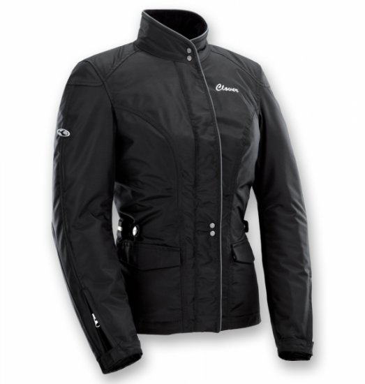 CLOVER VENUS Ladies Waterproof Jacket < Black > - Click Image to Close