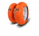 CAPIT - SUPREMA SPINA TYRE WARMERS MOTORBIKE / MOTORCYCLE ORANGE [BEST TIRE WARMERS IN THE WORLD]