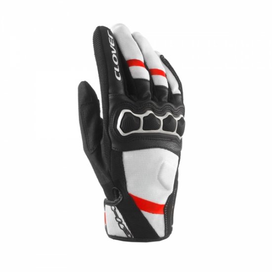 AIRTOUCH-2 Summer Mesh Glove (B/R) Black White Red - Click Image to Close