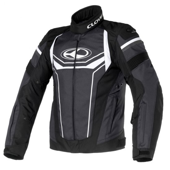 CLOVER Airblade-3 Summer Vented Jacket (N/B) Black White - Click Image to Close