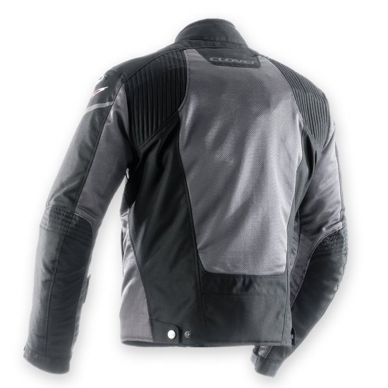 CLOVER Airjet-3 Summer Vented Jacket (N) Black - Click Image to Close
