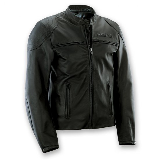 CLOVER BULLET LEATHER JACKET - BLACK - Click Image to Close