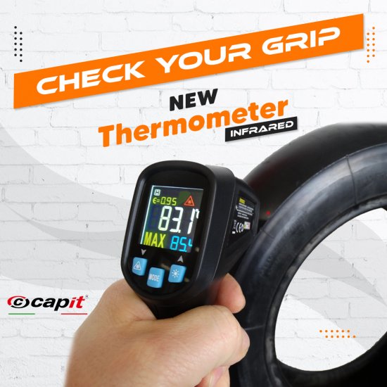 CAPIT - INFRARED TEMPERATURE THERMOMETER GUN TYRE MEASUREMENT - Click Image to Close