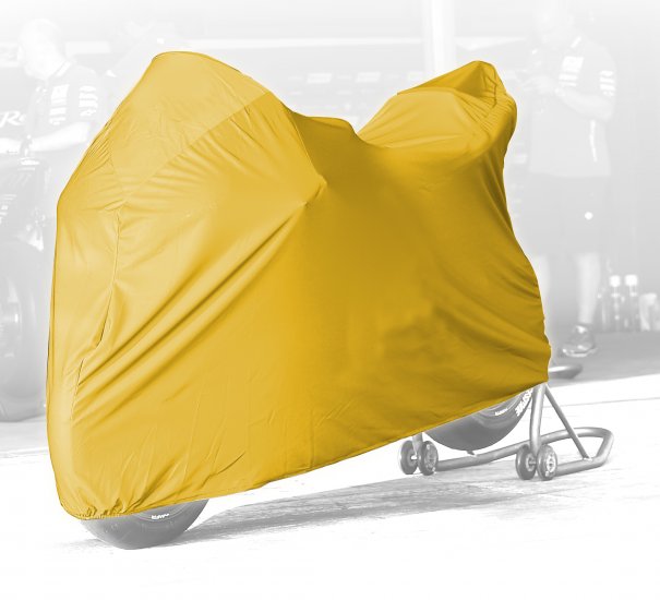 CAPIT - INDOOR MOTORCYCLE COVER "YELLOW" - Click Image to Close